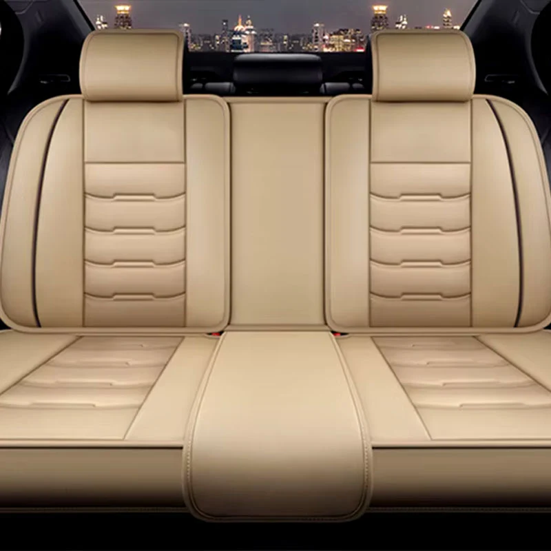 Housse De Siège Auto Épaisse Beige
