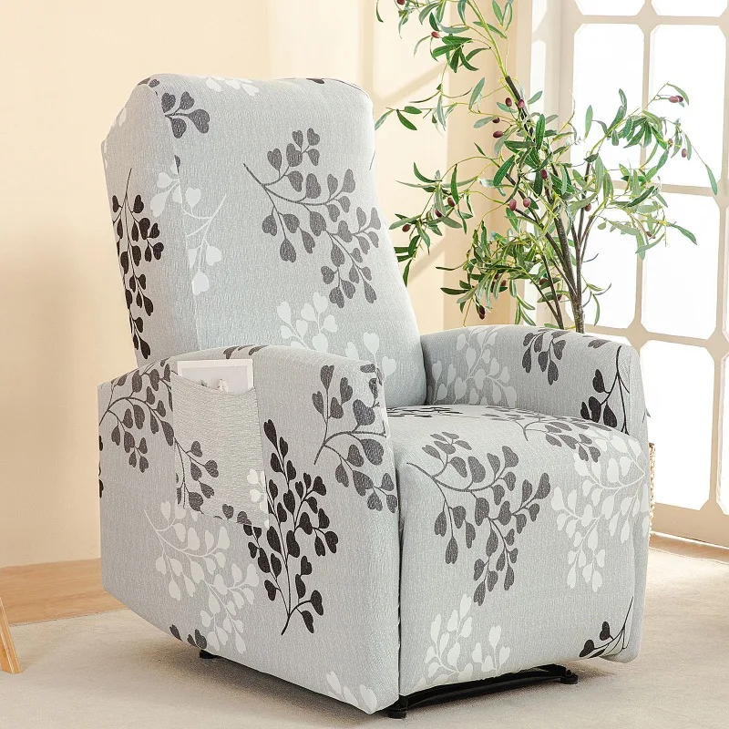 Housse pour fauteuil relax relevable électrique dossier long lycra 20 motifs