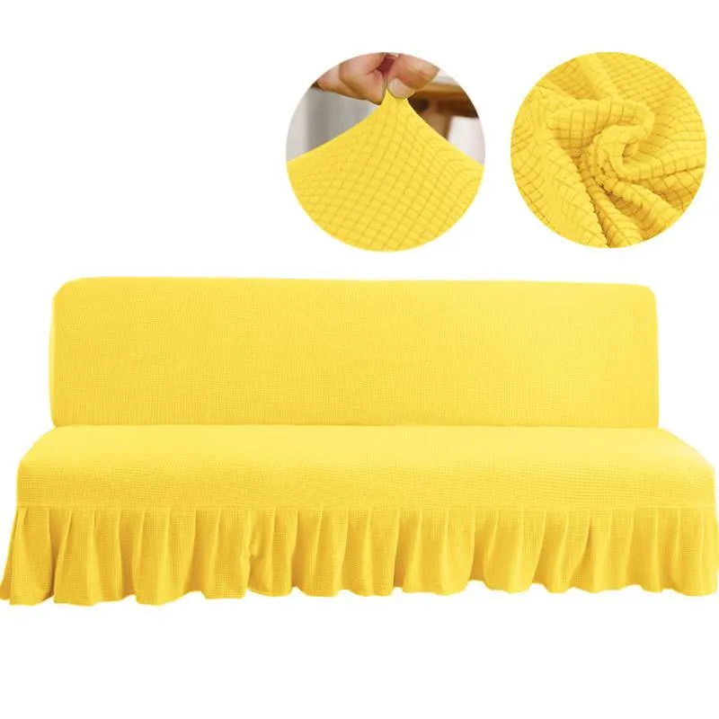 Housse canapé clic clac - Housse pour clic clac en tissu jacquard extensible