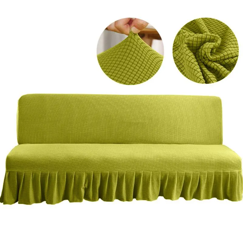 Housse canapé clic clac - Housse pour clic clac en tissu jacquard extensible
