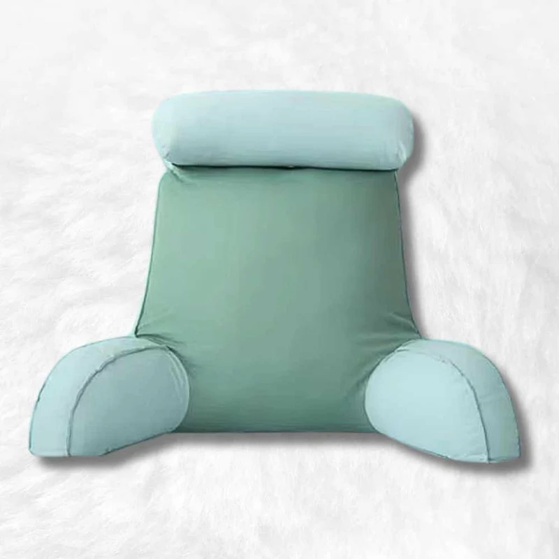Coussin de Lecture pour Lit Bleu Clair !
