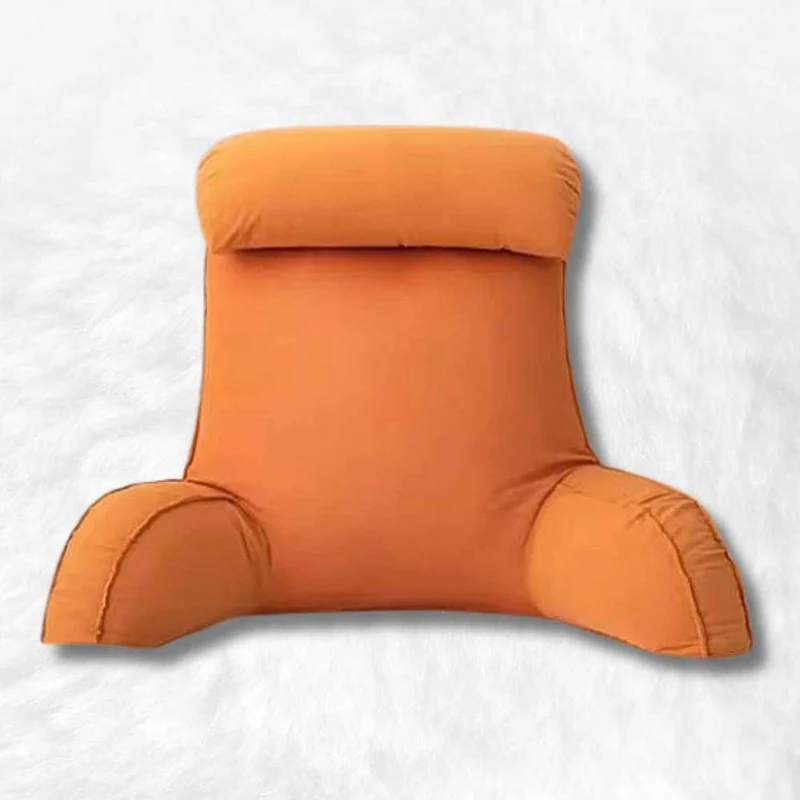 Coussin de Lecture pour Lit Orange !