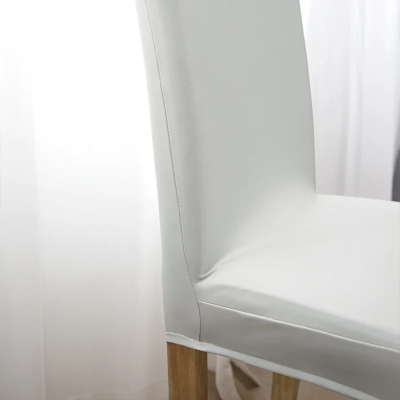 Housse de chaise simili cuir imperméable étanche