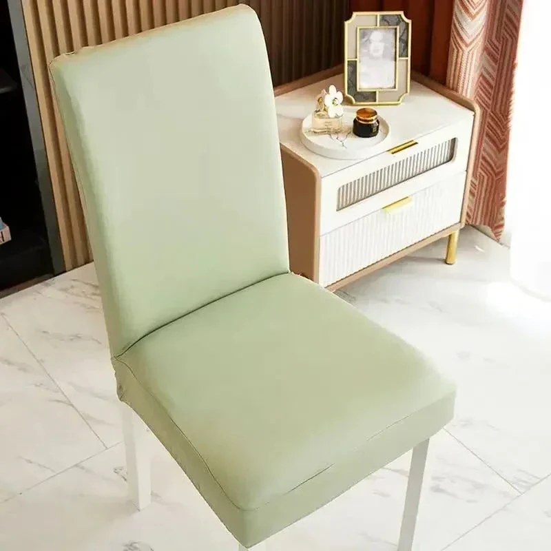 Housse de chaise simili cuir imperméable étanche