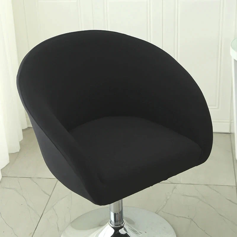 Housse de chaise de bar gabin grand dossier incurvé lycra - 24 motifs