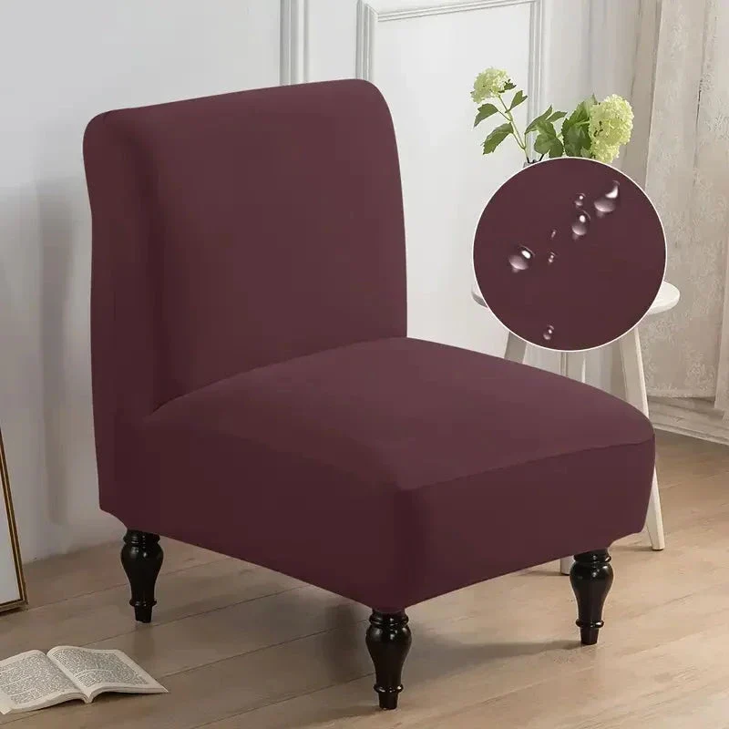Housse pour chauffeuse , fauteuil lounge bas sans accoudoir lycra imperméable