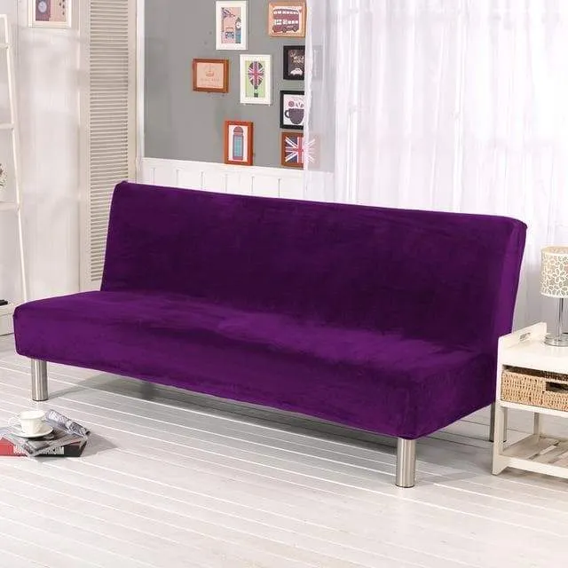 Housse Clic Clac Velours Prune