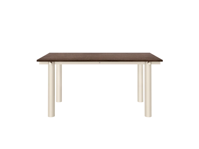 Atura Dining Table - Light Cashmere/Dark Stained Oak