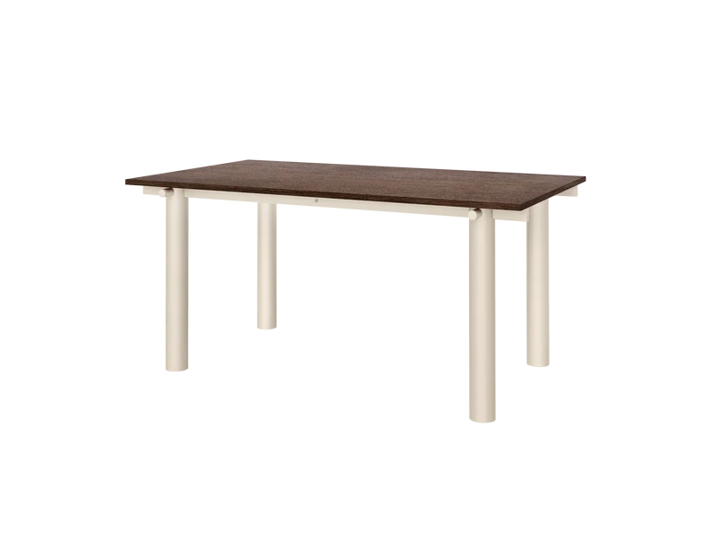 Atura Dining Table - Light Cashmere/Dark Stained Oak