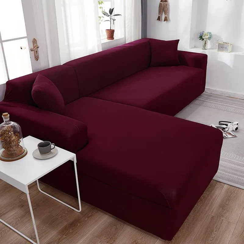 Housse canapé d'angle universelle