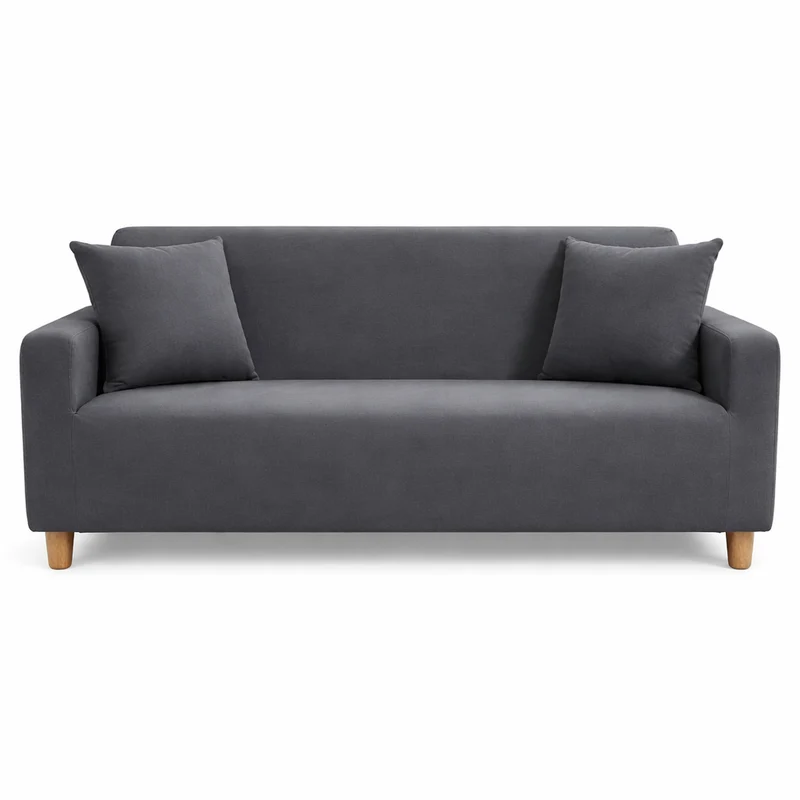 Housse de Canapé Gris anthracite
