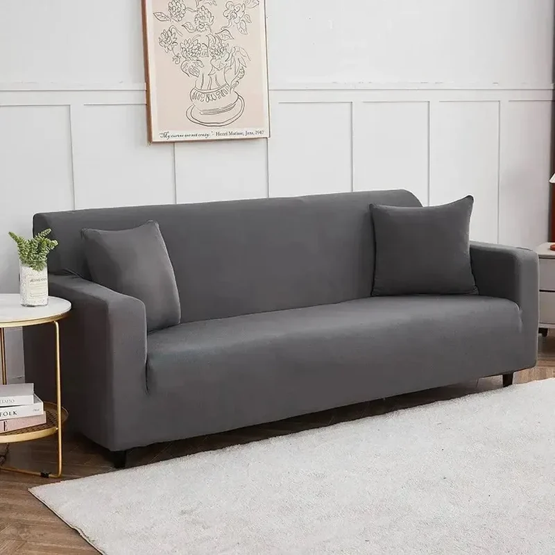 Housse de Canapé Gris anthracite