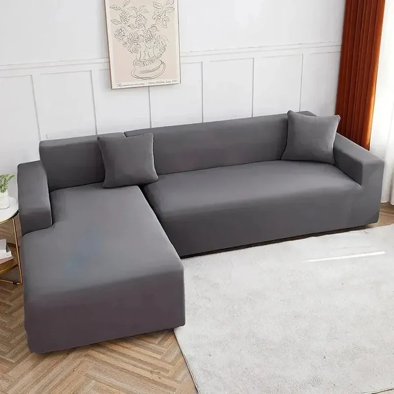 Housse de Canapé Gris anthracite