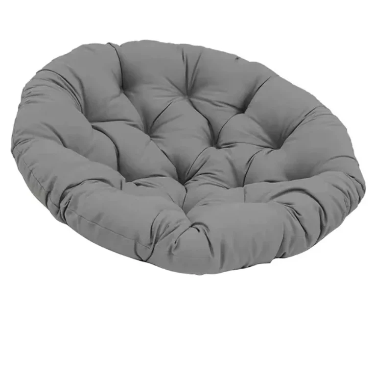 Grand coussin d'assise rond et moelleux - Ø60 cm