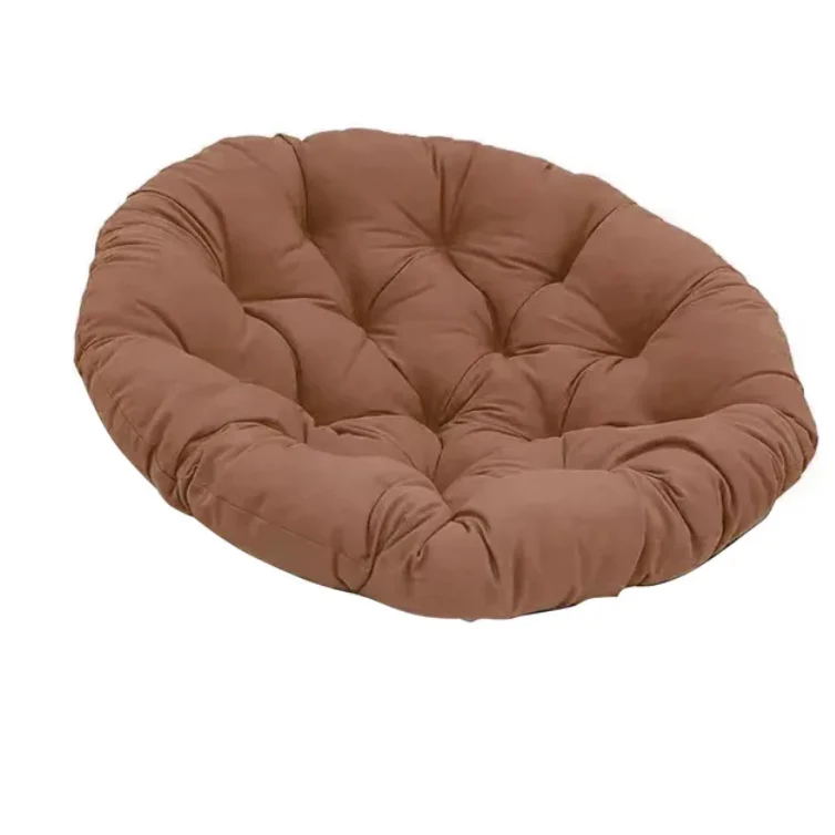 Grand coussin d'assise rond et moelleux - Ø60 cm