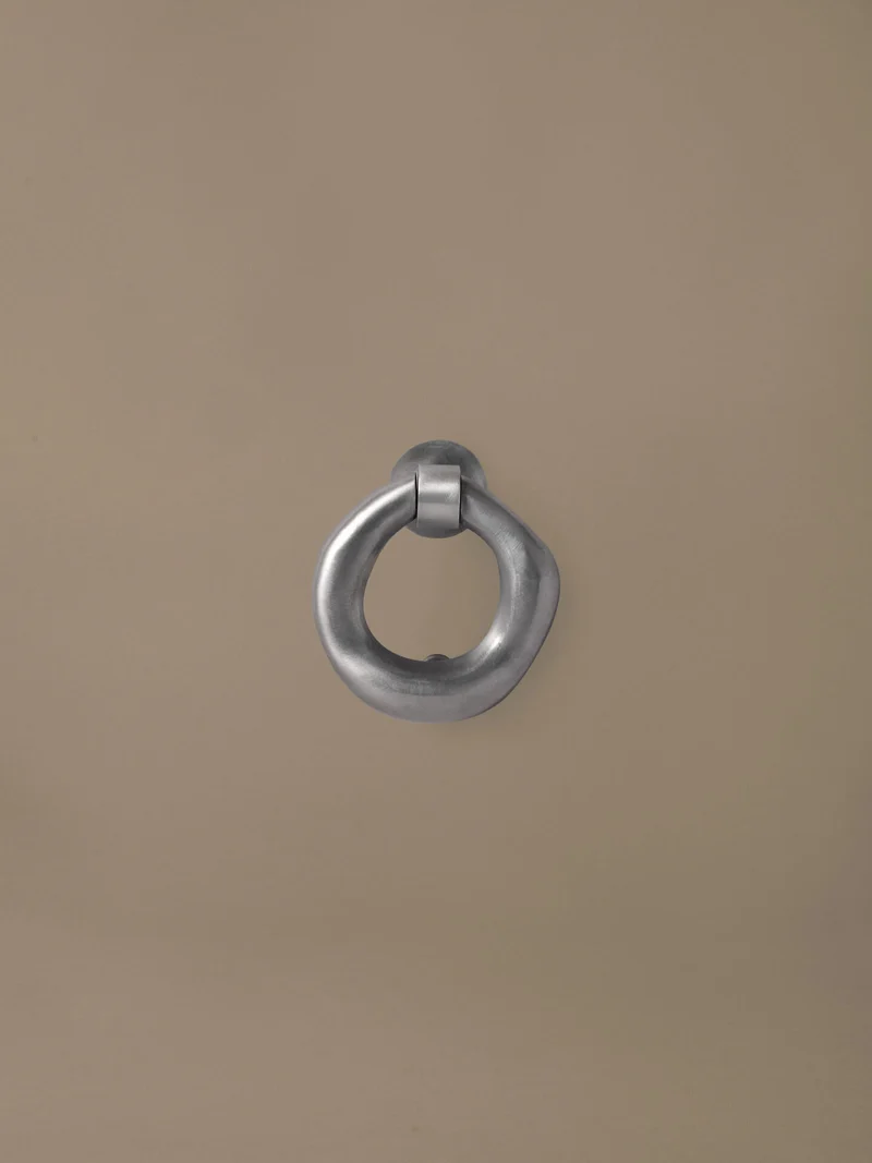 Orrith Door Knocker - Brushed Aluminium