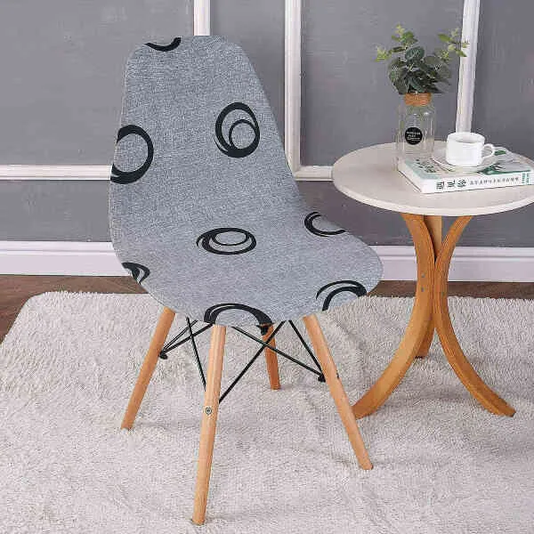 Housse de Chaise Scandinave - Eyes