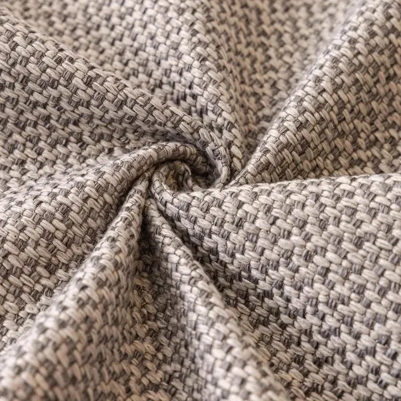 Housse de canapé antidérapante pur coton tressé twill denim anti griffures
