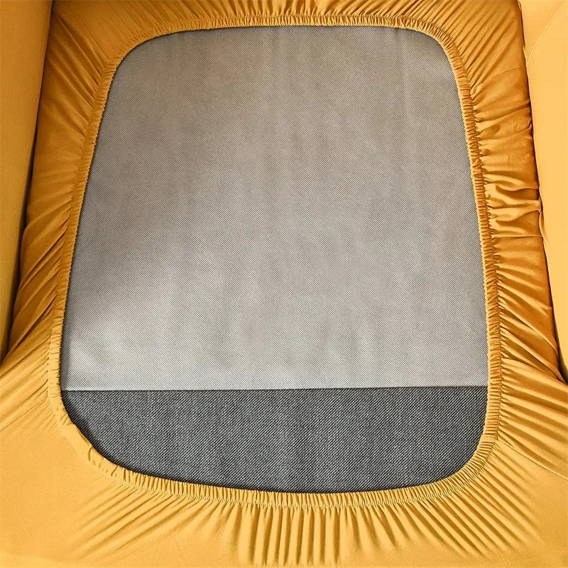 Housses pour fauteuil IKEA STRANDMON tissu lisse lycra couleurs unies