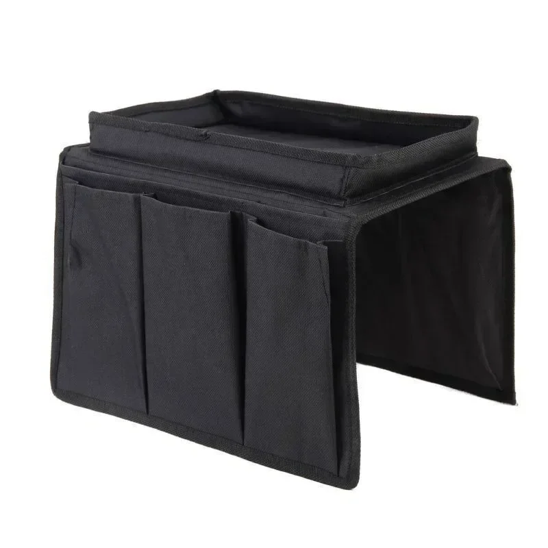 Organisateur d'accoudoir imperméable avec petit plateau et poches intégrées