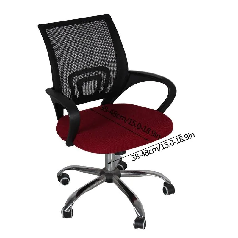 Housse pour Chaise de Bureau - Bleu Marine
