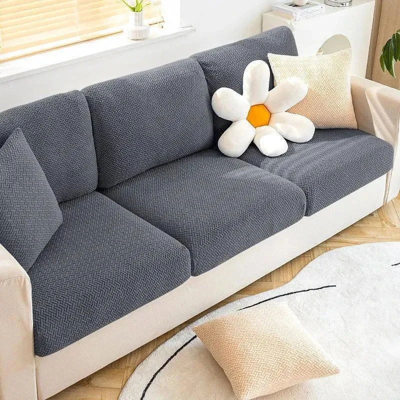 Housse Gris Coussin D'assise & Dossier