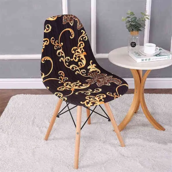Housse de Chaise Scandinave - Golden