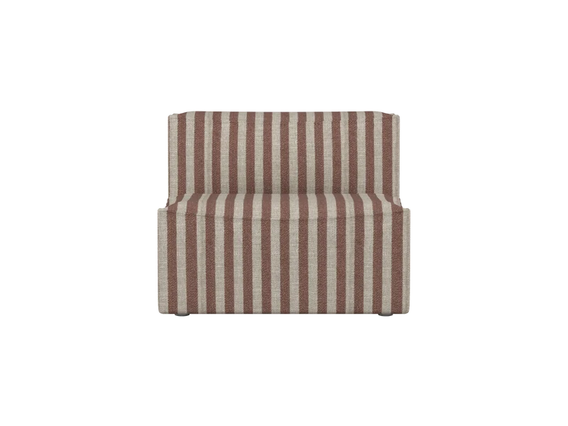 Catena Sofa Center S100 - Louisiana - Sand/Chocolate