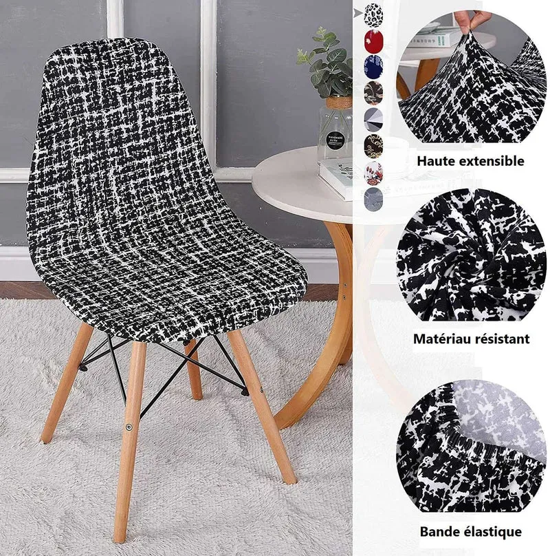 Housse de Chaise Scandinave - Jersey