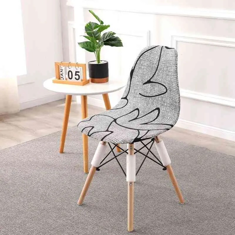 Housse de Chaise Scandinave - Métal