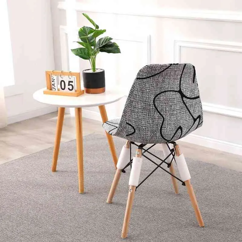 Housse de Chaise Scandinave - Métal