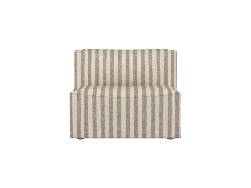 Catena Sofa Center S100 - Louisiana - Sand/Off-White