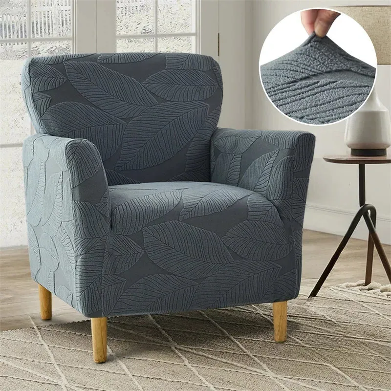 Housse de fauteuil club velours hibiscus nouveau modèle 2025