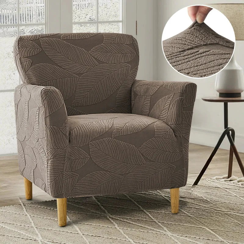Housse de fauteuil club velours hibiscus nouveau modèle 2025