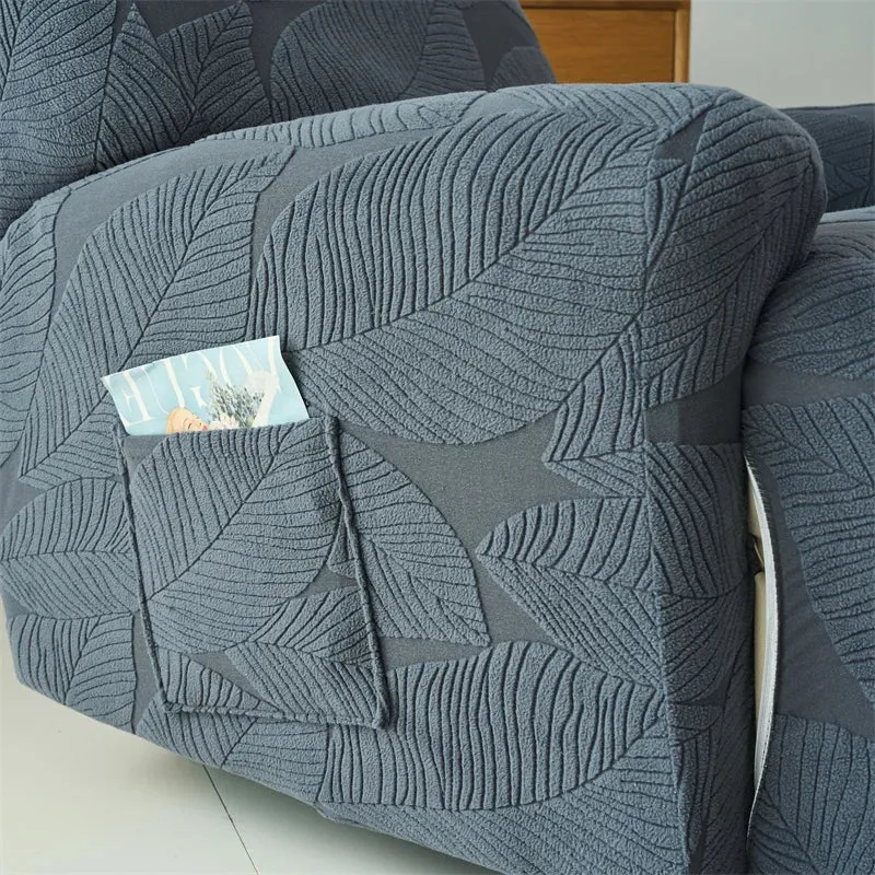 Housse pour fauteuil et canapé relax luxe velours hibiscus nouveau modèle 2025