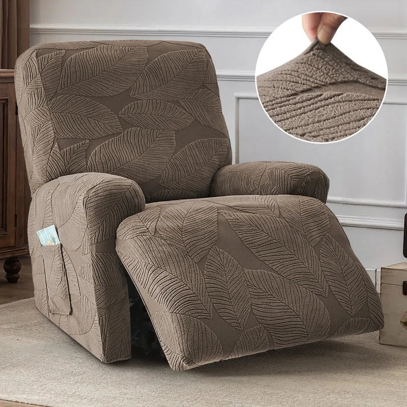 Housse pour fauteuil et canapé relax luxe velours hibiscus nouveau modèle 2025