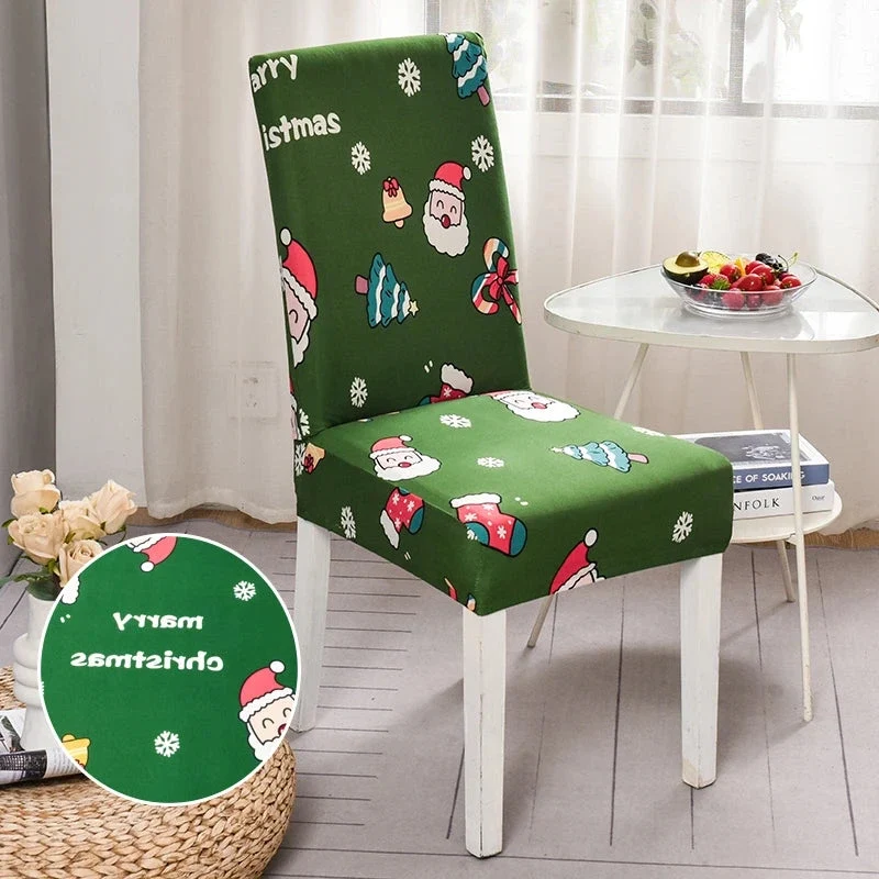 Housse de chaise de salle à manger spécial noël