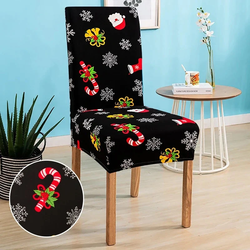 Housse de chaise de salle à manger spécial noël