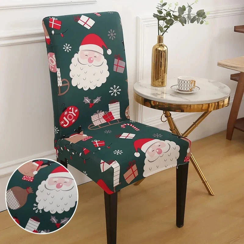 Housse de chaise de salle à manger spécial noël