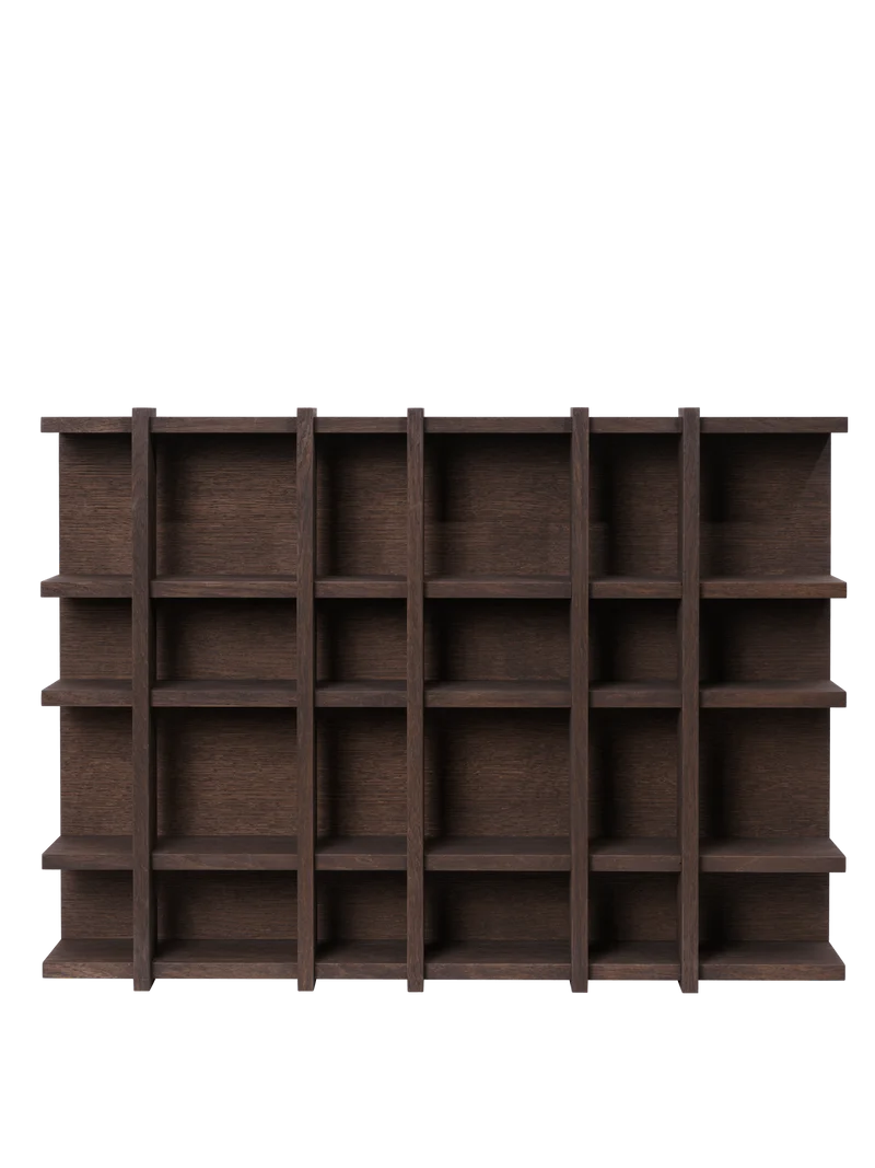 Tilem Shelf - 6x4 - Dark Stained Oak