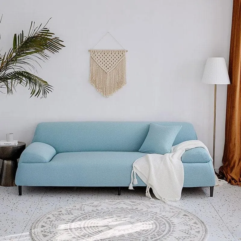 Housse De Canapé Imperméable Bleu Ciel