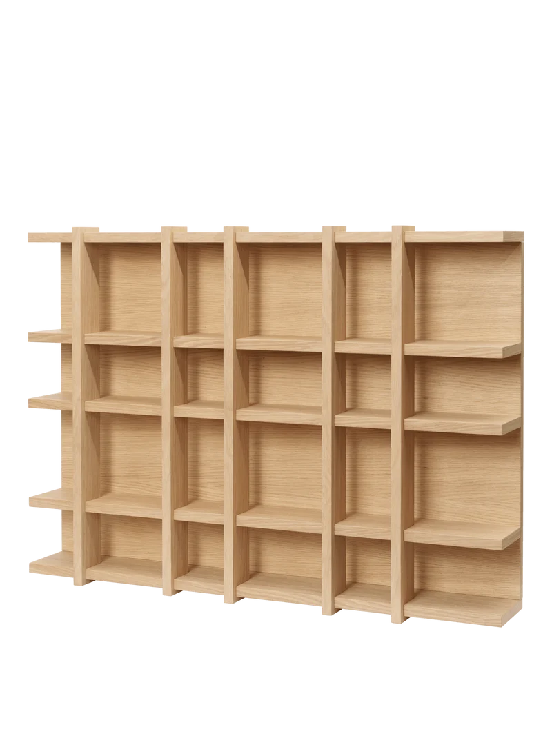 Tilem Shelf - 6x4 - Natural Oak Veneer