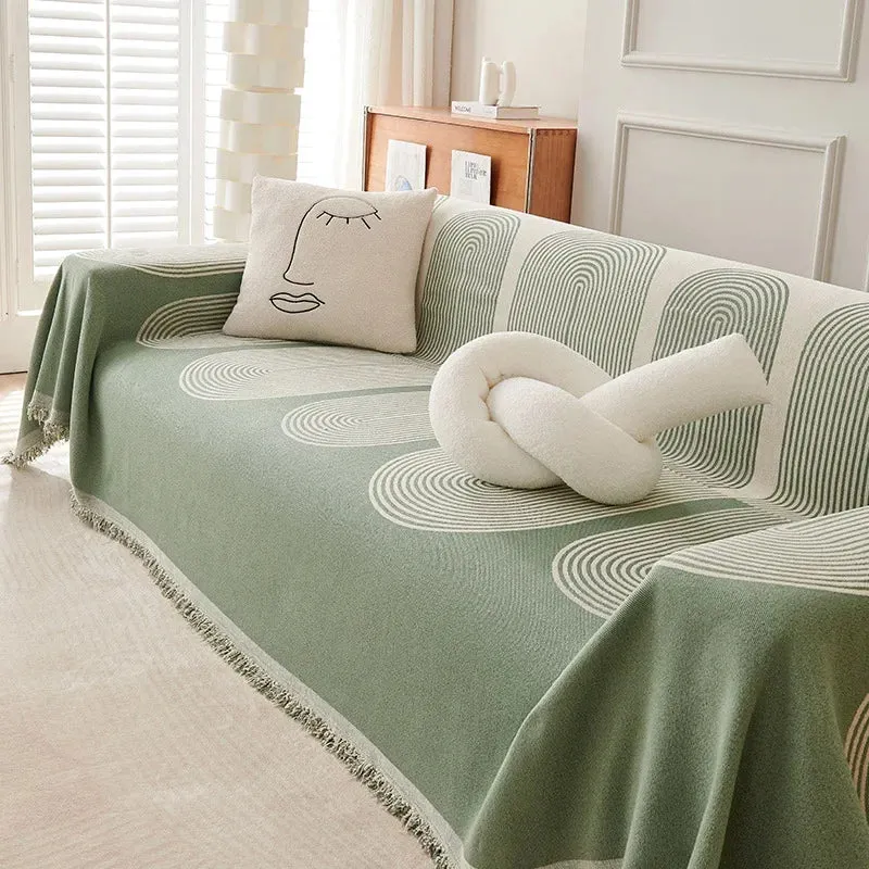 Jeter De Canapé Harmonie Vert
