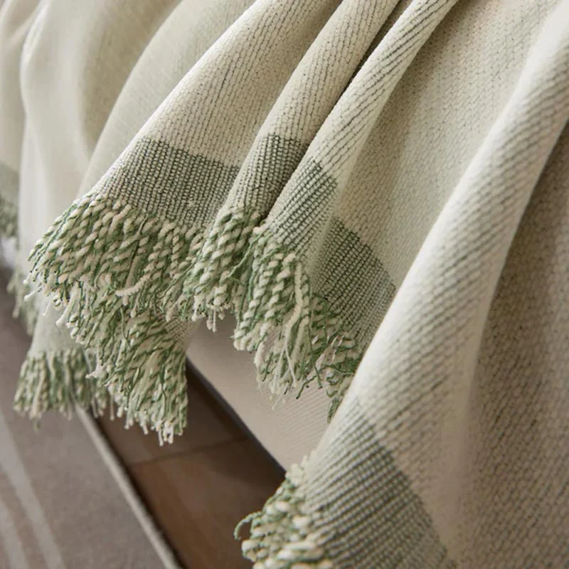 Jeter De Canapé Harmonie Vert