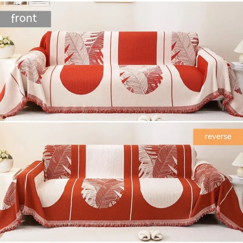 Plaid Canapé Chenille Chaleureux FLORO