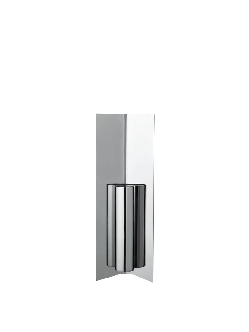Eddy Wall Vase - Mirror Polished