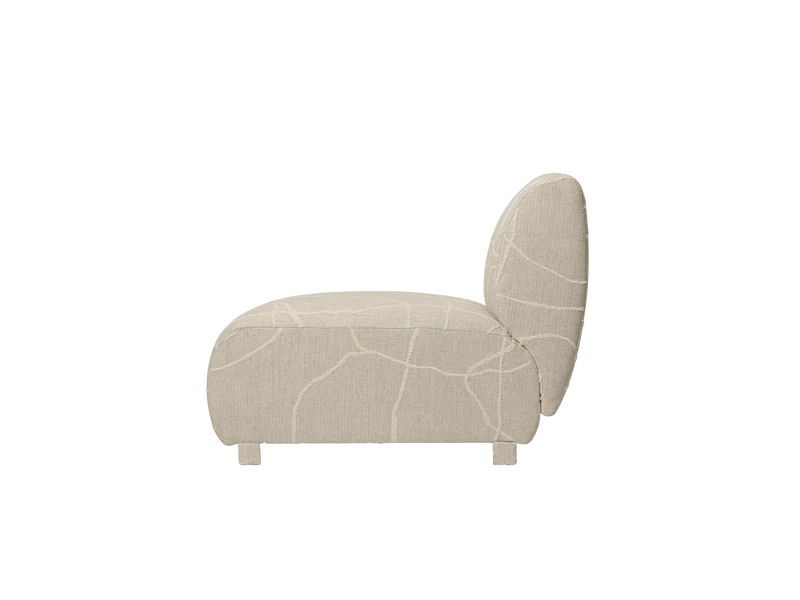 Rico Sofa Open End Left - Can Lis - Sand/Off-White