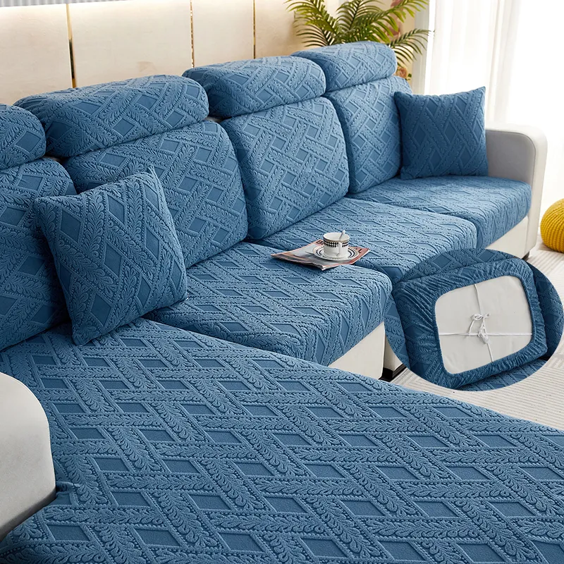 Housse D'assise De Canapé "Nola" Bleue