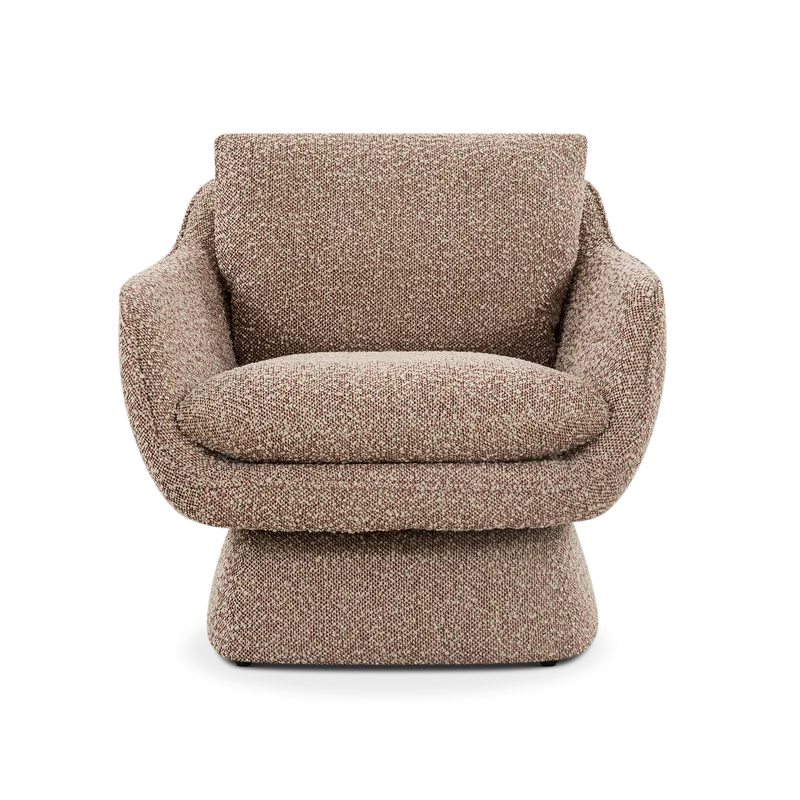 Ovo - Swivel Fabric Armchair