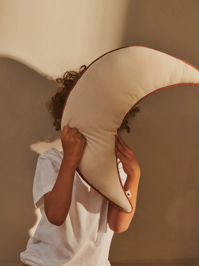 Moon Cushion - Undyed